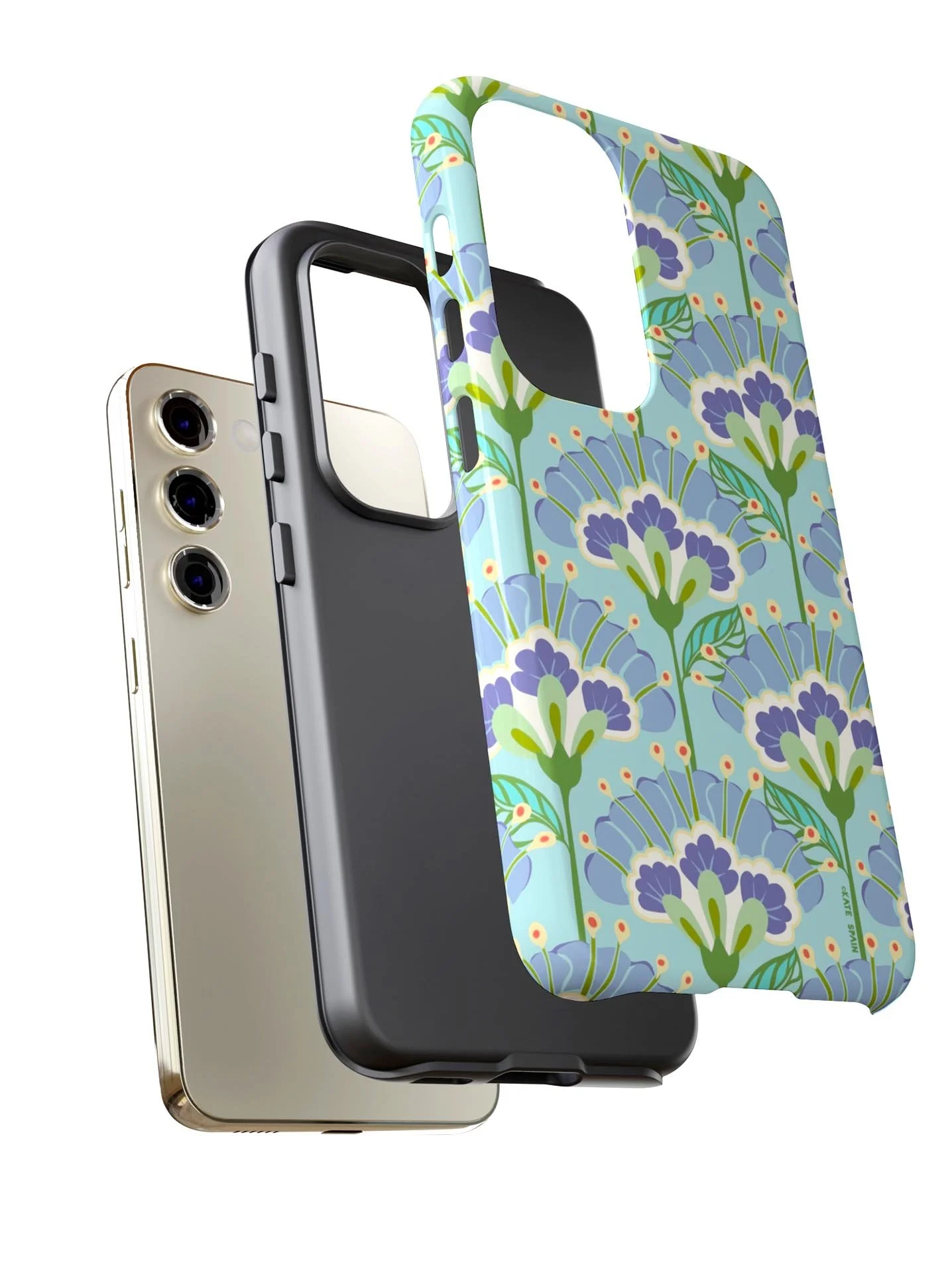 KD Spain — Lantern Flower Samsung Galaxy Tough Phone Case